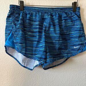 Nike womens blue running shorts Size M